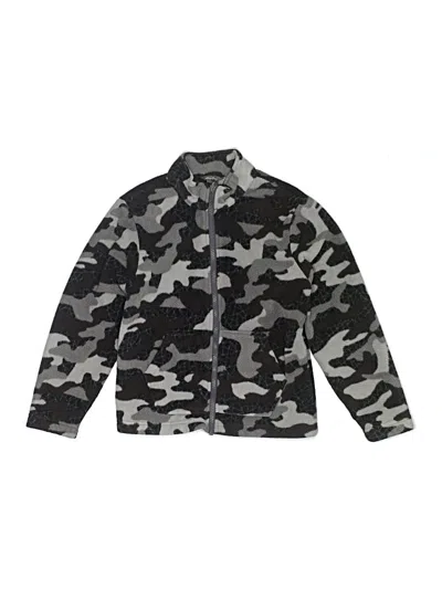 Pre-owned Eddie Bauer Kids' Fleece Jacket In Gray