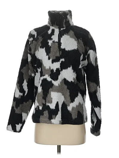 Pre-owned Eddie Bauer Fleece Jacket In Gray