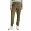 Eddie Bauer Flexion Lined 3.0 Pull On Jogger Pants In Alder Olive Green In Multi