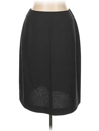 Pre-owned Eddie Bauer Formal Skirt In Black