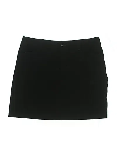 Pre-owned Eddie Bauer Formal Skirt In Black