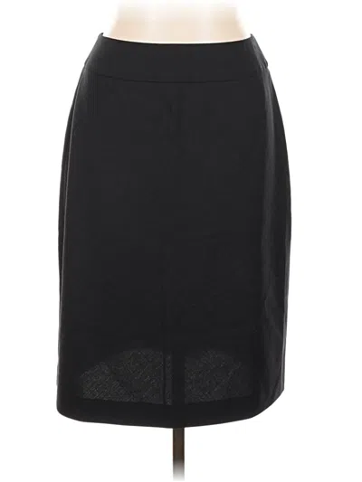 Pre-owned Eddie Bauer Formal Skirt In Black