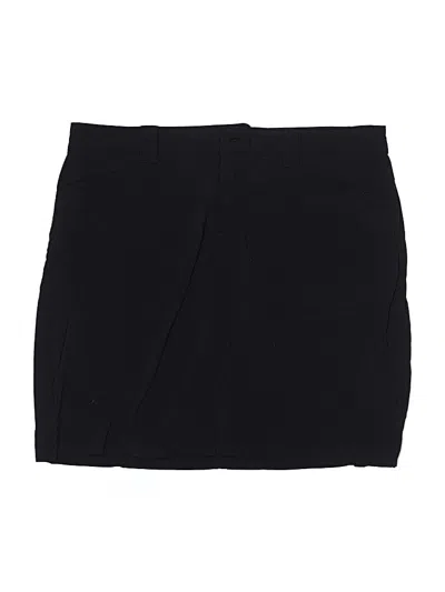 Pre-owned Eddie Bauer Formal Skirt In Black