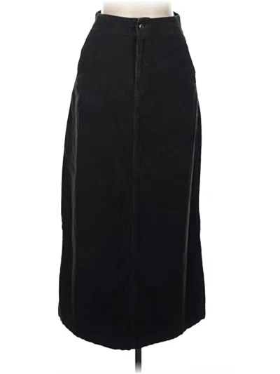 Pre-owned Eddie Bauer Formal Skirt In Black