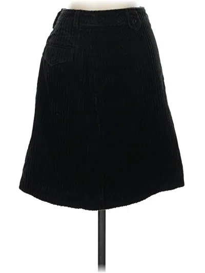 Pre-owned Eddie Bauer Formal Skirt In Black