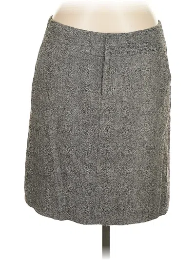 Pre-owned Eddie Bauer Formal Skirt In Gray