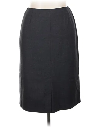 Pre-owned Eddie Bauer Formal Skirt In Gray