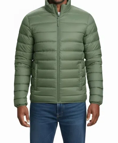 Eddie Bauer Full Zip Cirruslite Down Puffer Jacket In Sage Green