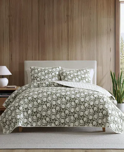 Eddie Bauer Garden Bloom Cotton Reversible 2-pc. Quilt Set, Twin