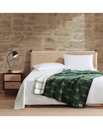 EDDIE BAUER EDDIE BAUER GEESE LUSH FLANNEL THROW