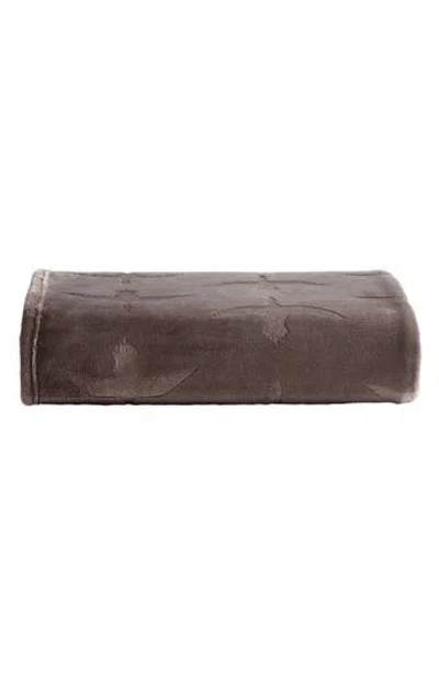 Eddie Bauer Geese Throw Blanket In Dark Brown