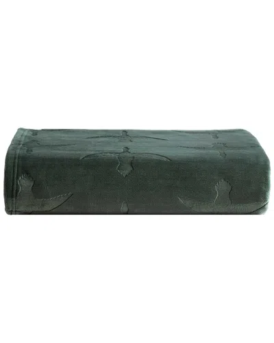 EDDIE BAUER EDDIE BAUER GEESE ULTRA SOFT PLUSH FLEECE REVERSIBLE THROW BLANKET