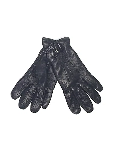Pre-owned Eddie Bauer Gloves In Black