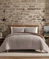 Eddie Bauer Harrison Cotton Reversible 3-pc. Comforter Set, Full/queen In Brown