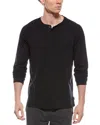Eddie Bauer Henley Shirt In Black