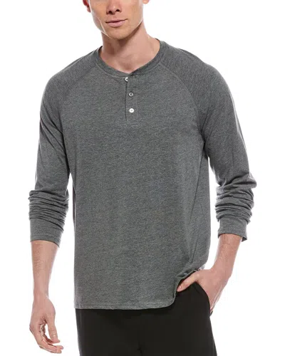Eddie Bauer Henley Shirt In Gray