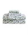 Eddie Bauer Holiday Cotton Flannel 4 Pc. Sheet Set, Queen In Deer Camp
