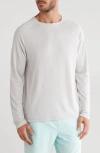 Eddie Bauer Honeycomb Raglan Sleeve Sweatshirt In Chalk