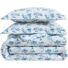 Eddie Bauer Huntley Plaid Reversible Microfiber Comforter Set In White