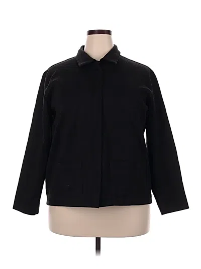 Pre-owned Eddie Bauer Jacket In Black