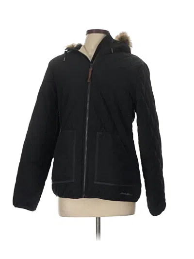 Pre-owned Eddie Bauer Jacket In Black