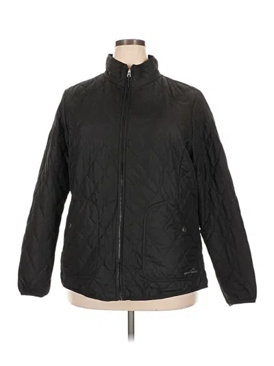 Pre-owned Eddie Bauer Jacket In Black