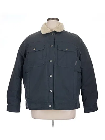 Pre-owned Eddie Bauer Jacket In Blue