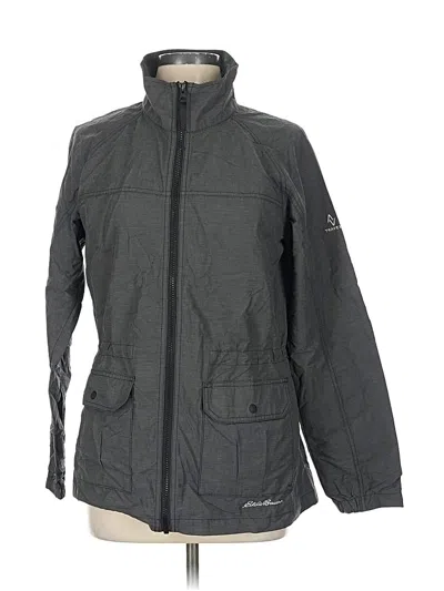 Pre-owned Eddie Bauer Jacket In Gray