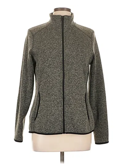 Pre-owned Eddie Bauer Jacket In Gray