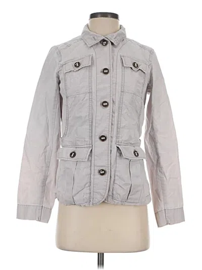 Pre-owned Eddie Bauer Jacket In Gray
