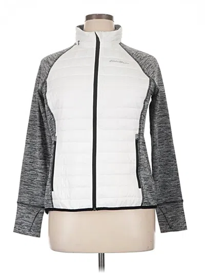 Pre-owned Eddie Bauer Jacket In Gray
