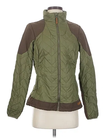 Pre-owned Eddie Bauer Jacket In Green