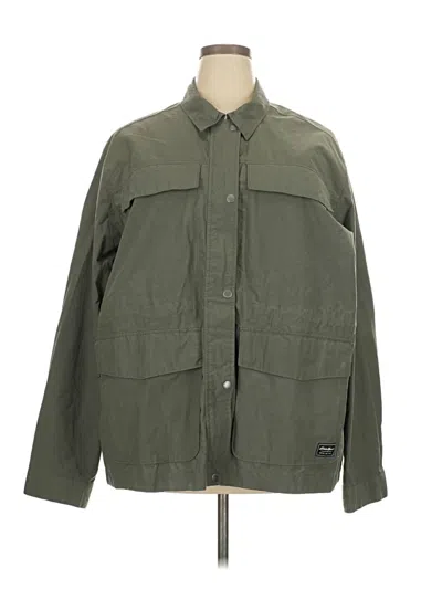 Pre-owned Eddie Bauer Jacket In Green
