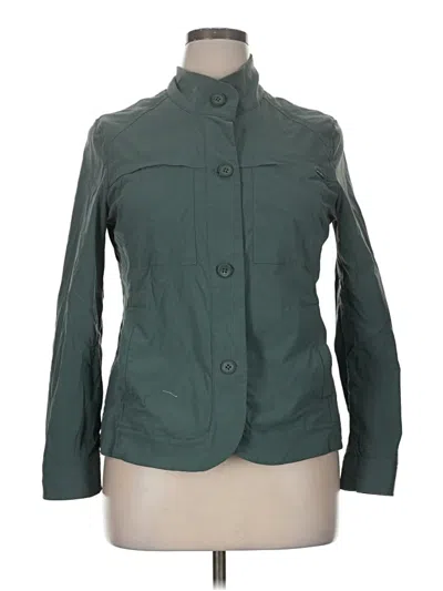 Pre-owned Eddie Bauer Jacket In Green