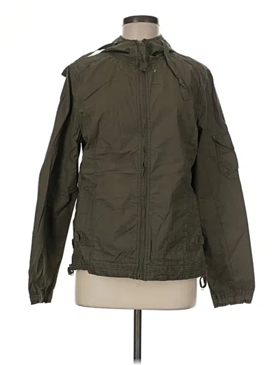 Pre-owned Eddie Bauer Jacket In Green