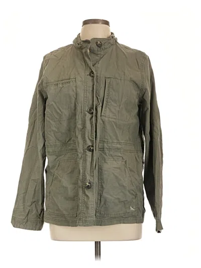 Pre-owned Eddie Bauer Jacket In Green