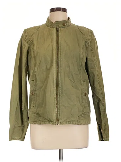 Pre-owned Eddie Bauer Jacket In Green