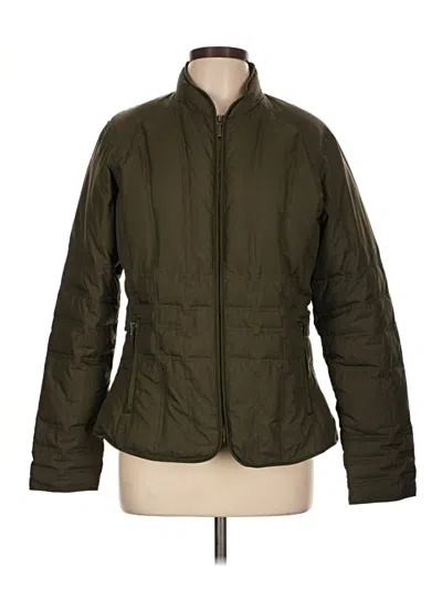 Pre-owned Eddie Bauer Jacket In Green
