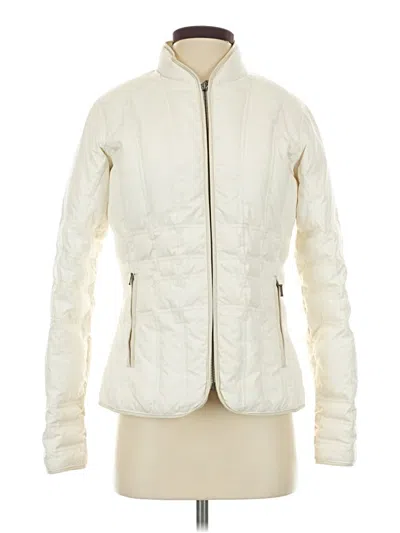 Pre-owned Eddie Bauer Jacket In Ivory