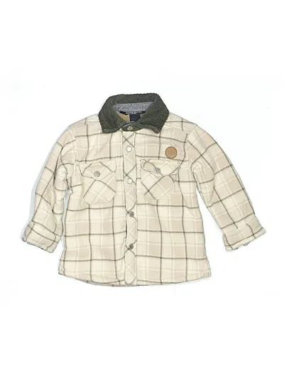Pre-owned Eddie Bauer Kids' Jacket In Ivory