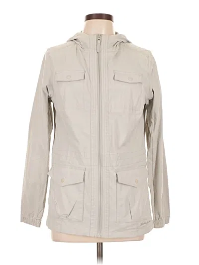 Pre-owned Eddie Bauer Jacket In Ivory