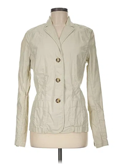 Pre-owned Eddie Bauer Jacket In Ivory
