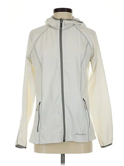 Pre-owned Eddie Bauer Jacket In Ivory