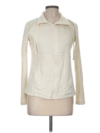 Pre-owned Eddie Bauer Jacket In Ivory