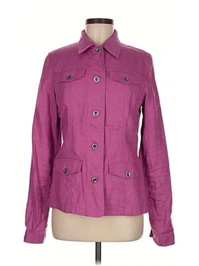 Pre-owned Eddie Bauer Jacket In Purple