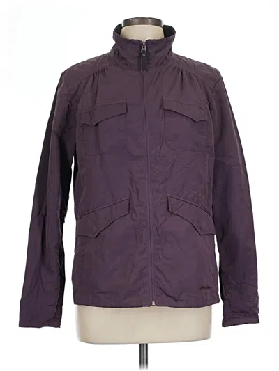 Pre-owned Eddie Bauer Jacket In Purple