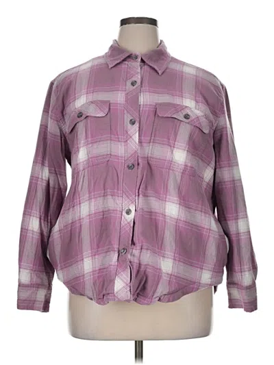Pre-owned Eddie Bauer Jacket In Purple