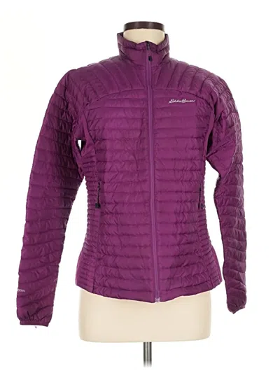 Pre-owned Eddie Bauer Jacket In Purple