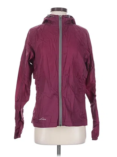 Pre-owned Eddie Bauer Jacket In Purple