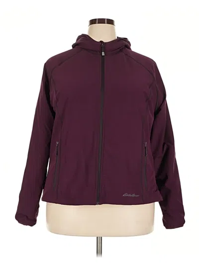 Pre-owned Eddie Bauer Jacket In Purple